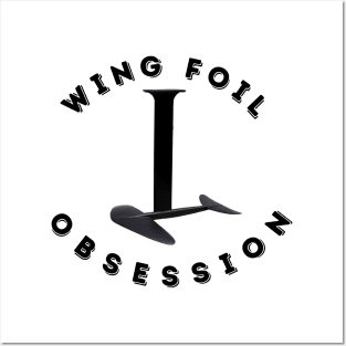 Wing Foil Obsession Hydrofoil Posters and Art